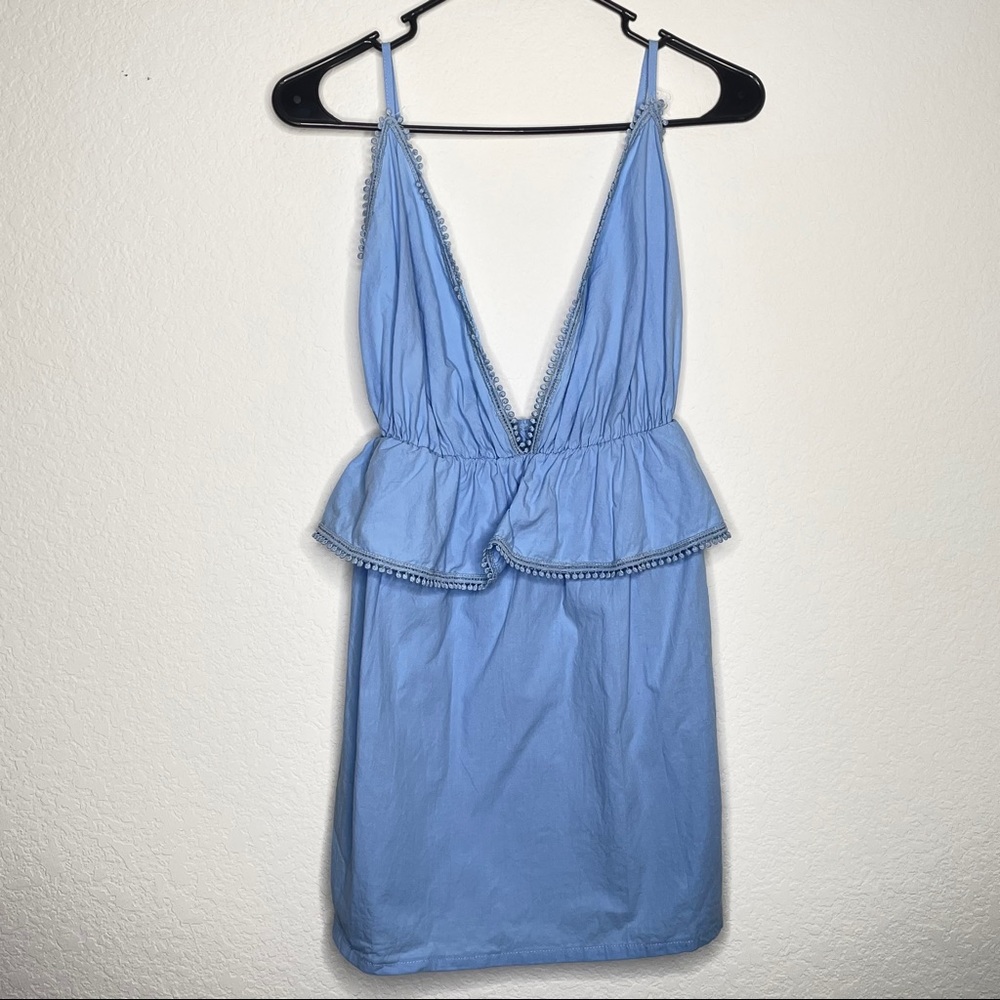 *Sm Light Blue Casual Dress